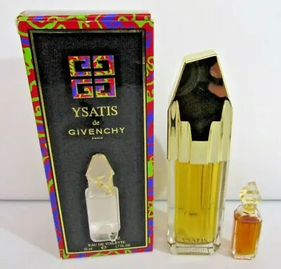 £59.99 • Buy Vintage Givenchy Perfume -  Ysatis 50ml EDT Spray & 4ml Parfum 