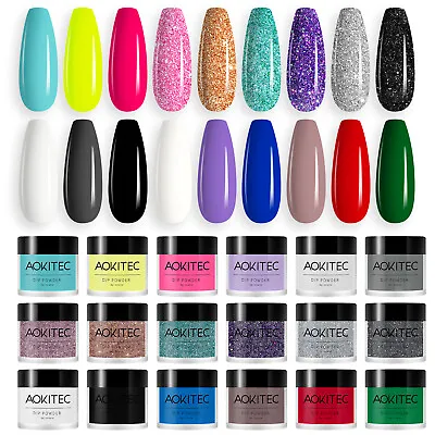 Colored Acrylic Dip Powder 1oz/28g Dip Nail Color Full Collection Pick You Color • $8.99