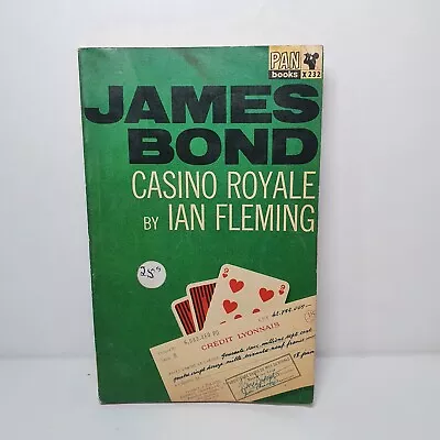 IAN FLEMING James Bond Casino Royale Vintage Ian Fleming Vtg James Bond 1965 • $27