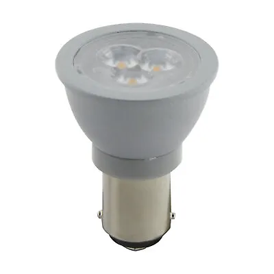 Satco S29005 GBF ELEVATOR LED Bulb 12V 3W =20W ALR12 DC Bayonet BA15d 3000K • $12.10