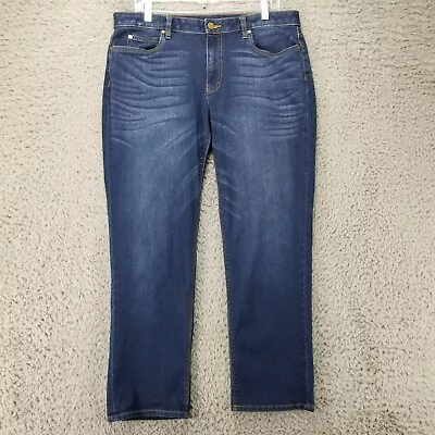 Vince Camuto Jeans Womens 31 Stretch Dark Wash Mid Rise Bootcut • $29