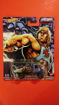 Hot Wheels Premium Masters Of The Universe HE-MAN MERCEDES-BENZ UNIMOG U. NEW  • $1.95