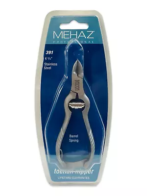 Mehaz Professional Pro Toenail Nipper #391 Stainless Steel 4.75 Inches NEW • $22.95