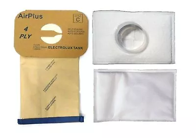 Electrolux Canister Style C Vacuum Bags 8 Bags & 2 After Filters • $14.99