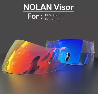 X-803 RS Helmet Visor Lens For NOLAN X-Lite X-803 UC X-802 Face Shield Replaceme • $36.90