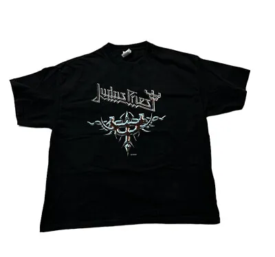 Vintage Judas Priest Black Concert  T-shirt Sz XL • $49.99