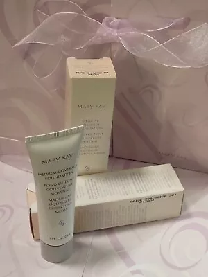 Mary Kay Medium Coverage Foundation Beige 304 042004 Lot Of 2 • $70