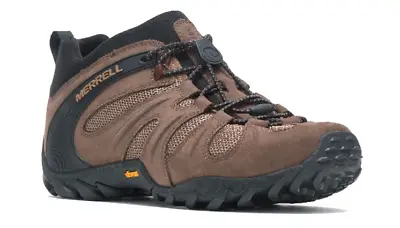 Merrell Chameleon 8 Stretch Dark Earth Hiking Boot Shoe Men's US Sizes 7-15/NEW! • $119.95