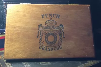 Vintage Punch Grand Cru Punchito Empty Wooden Cigar Box • $24.99