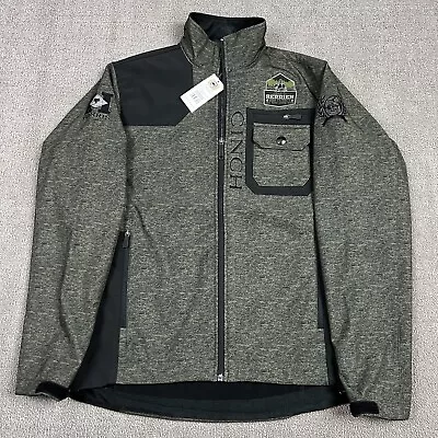 Cinch Western Soft Shell Jacket Coat Men's XS Berrien NSBA Horse Show Harris • $59.96