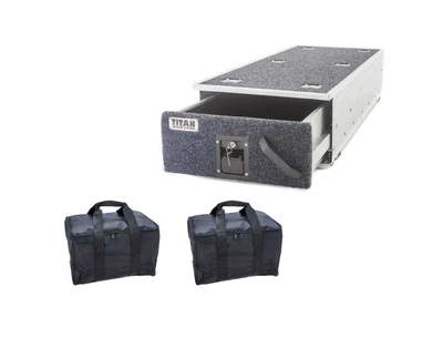 $248.90 • Buy Titan 1300mm Single Ute Drawer + 2x Utility Bags
