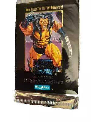 1992 Marvel Masterpieces Skybox Joe Jusko 1 Pack From A Factory Seal Unopen Box • $25