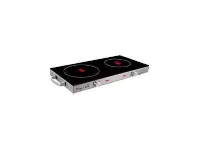 MegaChef Ceramic Infrared Double Electical Cooktop (MC-6200IC) • $67.99