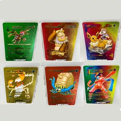 $0.99 • Buy Evee  - Slaking - Deoxys - Kingler - Pokemon Super Cards - Special Set 06
