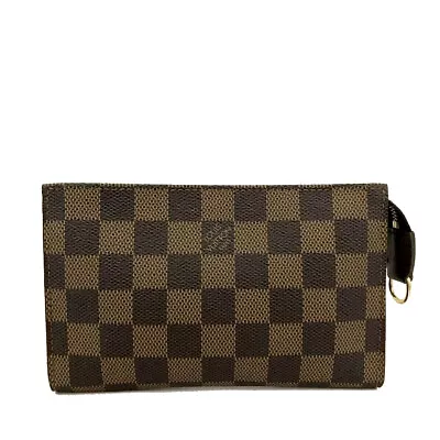 Louis Vuitton Damier Cosmetics Pouch (Bucket Male) Purse/6Y0276 • £2.61