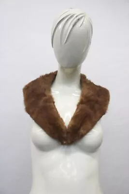 Mint Chinese Mink Fur Shawl Collar Wrap Women Woman Size 4 X30  • $27