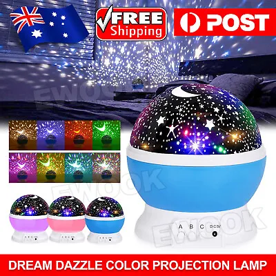 $13.95 • Buy LED Star Projector Light Galaxy Starry Night Lamp Sky Laser Rotating Bedroom