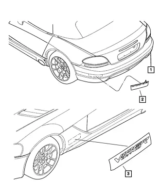 Genuine Mopar Decal Driver Side WN80PX3AC • $55.27