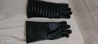 Star Wars Darth Vader Custom Leather Design Gloves Cosplay Larp Gloves Gifts • $110
