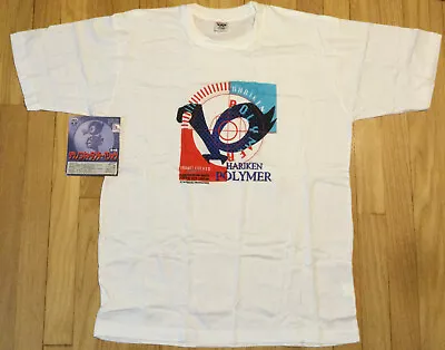 NEW Vintage 1998 HARIKEN POLYMER T Shirt L Anime Tatsunoko Manga 90s Mecha NOS • $49.99