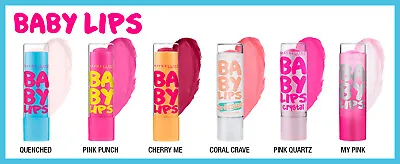 Maybelline Baby Lips Lip Balm Dr. Rescue Crystal Glow Balm YOU CHOOSE • $4.70