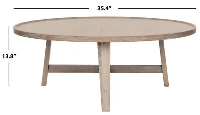 $148 • Buy Safavieh  Mid Century Wood Coffee Table, Reduced Price 2172717026 FOX4257A