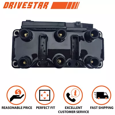 Drivestar Ignition Coil On Plug Pack For VW EuroVan Jetta Golf Jetta Passat 2.8L • $51.99