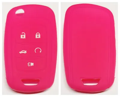 $8.99 • Buy Pink Silicone 5 Buttons Flip Key Cover Suits Chevrolet Holden Vf Commodore
