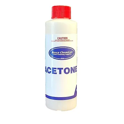 Pure Acetone 100% 250 Ml - Gel Acrylic Nail Polish Remover 250 Ml • $5.50