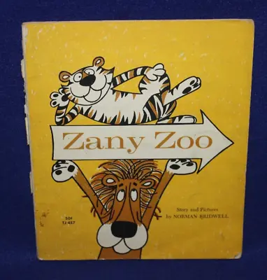 ZANY ZOO Story & Pictures By Norman Bridwell TJ457 Scholastic Book Services 1963 • $6