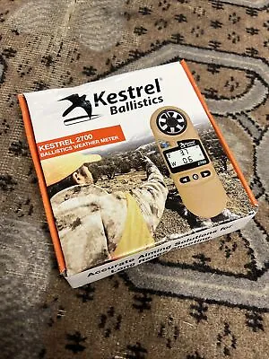 $199 • Buy Kestrel 2700 Ballistic Weather Meter - Tan 0827LTAN