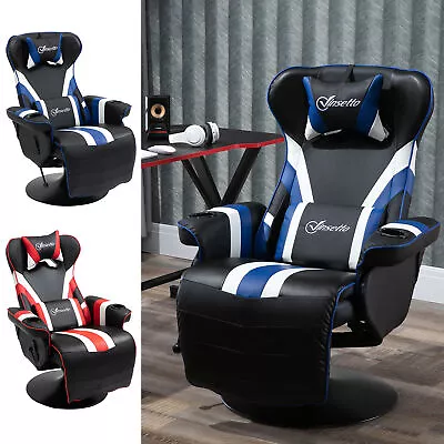 Racing Style Gaming Office Recliner Reclining Video Game Chair • $234.99