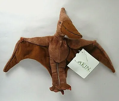 Vintage Dakin 8  Mini Pteranodon Dinosaur Plush Stuffed Toy Jurassic Park W/ Tag • $17.99