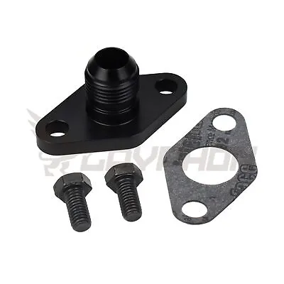 10AN Turbo Oil Drain Return Flange For Toyota 1JZ 2JZ 1JZ-GTE 2JZ-GTE Oil Pan • $39.15