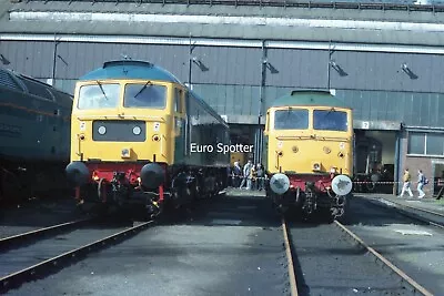 B248 35mm Negative Class 47 47121 47004 Old Oak Common C.1994 • £2.54