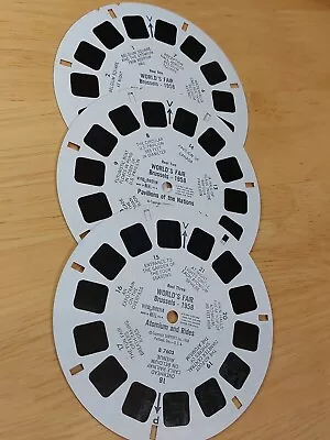 1958 Worlds Fair Brussels VIEWMASTER 3 Reels B-760 View Master  • $4.97