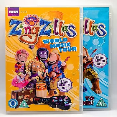 Zingzillas - Welcome To The Island And World Music Tour DVD Bundle - Rare • £24.95