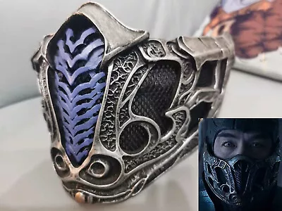 1:1 Scale Mortal Kombat Sub-Zero Resin Facemask Mask Replica Halloween Costumes • $24.90