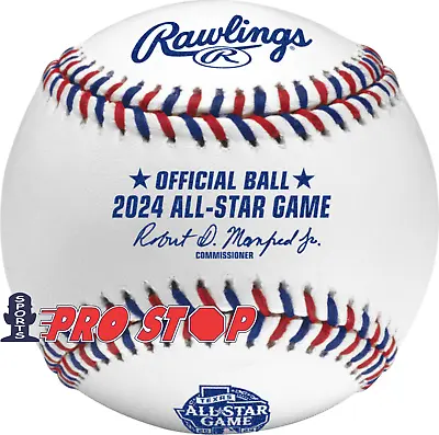 2024 Rawlings Official ALL STAR Game Baseball TEXAS RANGERS  - Boxed • $29.95