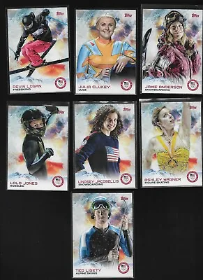 2014 Topps Olympic Olympics Base Finish Your Set Pick Your Athlete $1 SHIPPING • $0.99