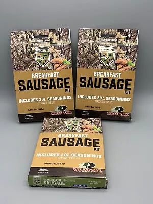 Breakfast Sausage Kit Seasoning Mossy Oak GameKeeper For Wild Game LOT Of 3 • $15.99