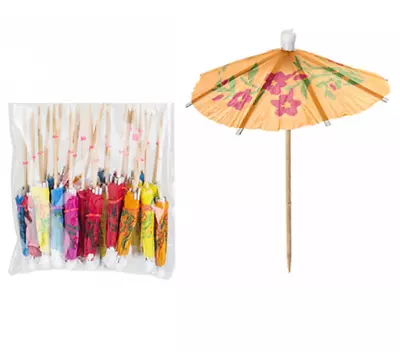 £2.99 • Buy Cocktail Umbrellas Party Drink Decoration Umbrella Birthday Wedding Novelty