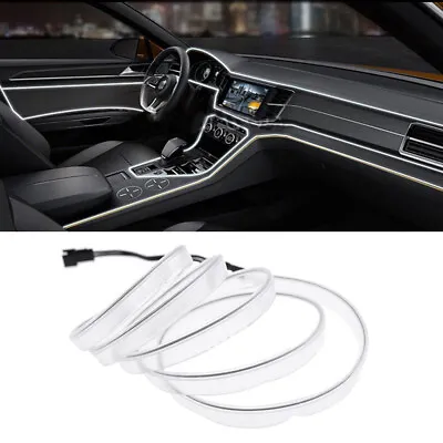 2M 12V LED Strip Auto Atmosphere Lamp Car Interior String Lighting Decor-Parts • $11.30