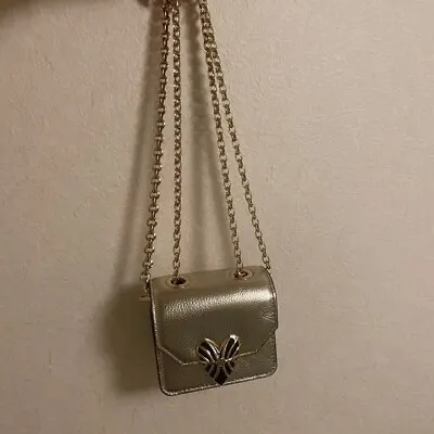 Mimco Mini Bag Gold Mini Size Used • $87