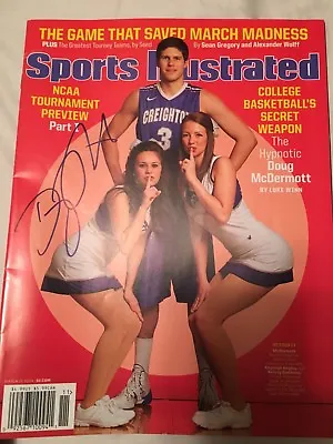 DOUD MCDERMOTT Autographed Sports Illustrated Full Magazine CREIGHTON • $59.99