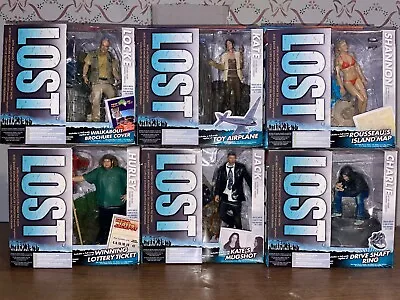 McFarlane Lost Season 1 2006 Action Figures Lot Of 6 (Full Set) Sealed New • $200