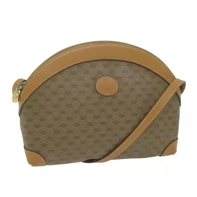 GUCCI Micro GG Supreme Shoulder Bag PVC Beige 007 115 0083 Auth Ep3177 • $210