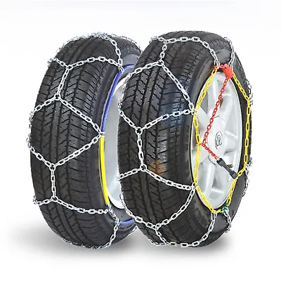 2PCS Snow Chains Car AntiSlip Tire Chain Buckle Anti-Skid ICE Traction SUV Truck • $55.99