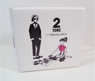 £6 • Buy TWO TONE TREASURES 7  VINYL RECORD STORAGE BOX CASE (empty - No Discs) 2 Tone