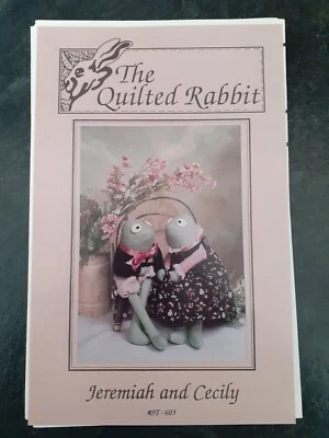 £2.50 • Buy 14  Stuffed Boy + Girl Frog Decorative Animal Doll Toy Sewing Pattern UNCUT FF